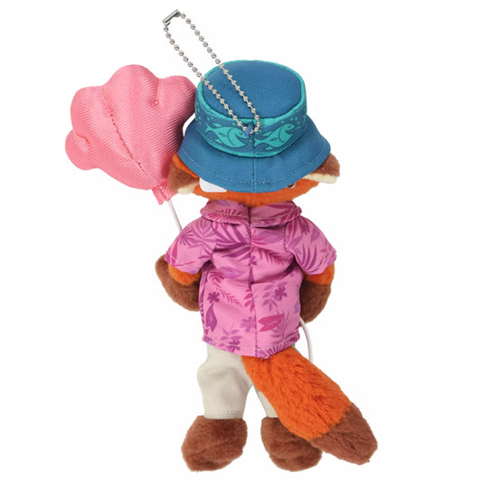 porte cles peluche nick zootopia world tokyo disney resort