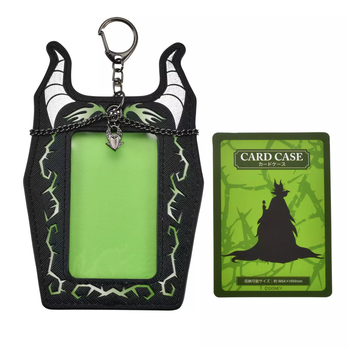 porte cartes malefique la belle au bois dormant disney store japon