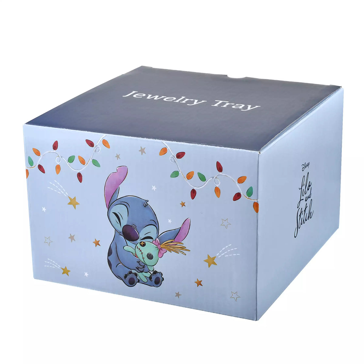 vide poche /figurine stitch holiday gift disney store japon