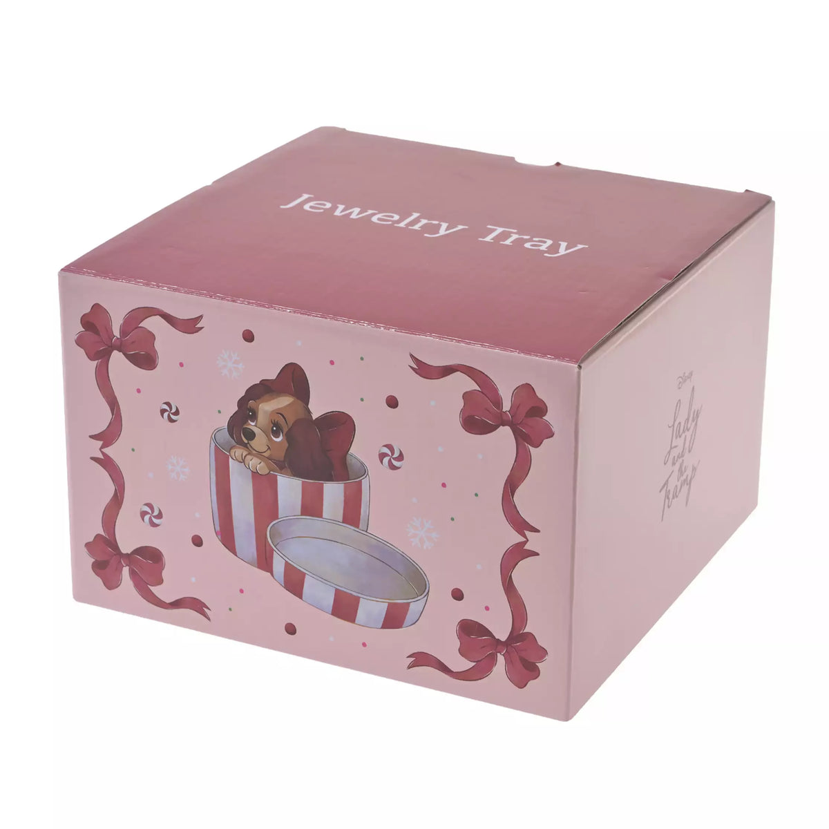 vide poche /figurine lady holiday gift disney store japon