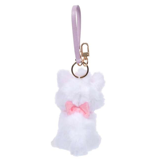 porte clé peluche marie fluffy animal disney store japon