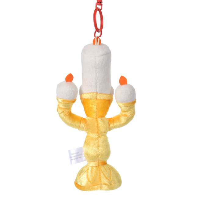 porte cles peluche lumière - La Belle et la Bête 35th disney store japon