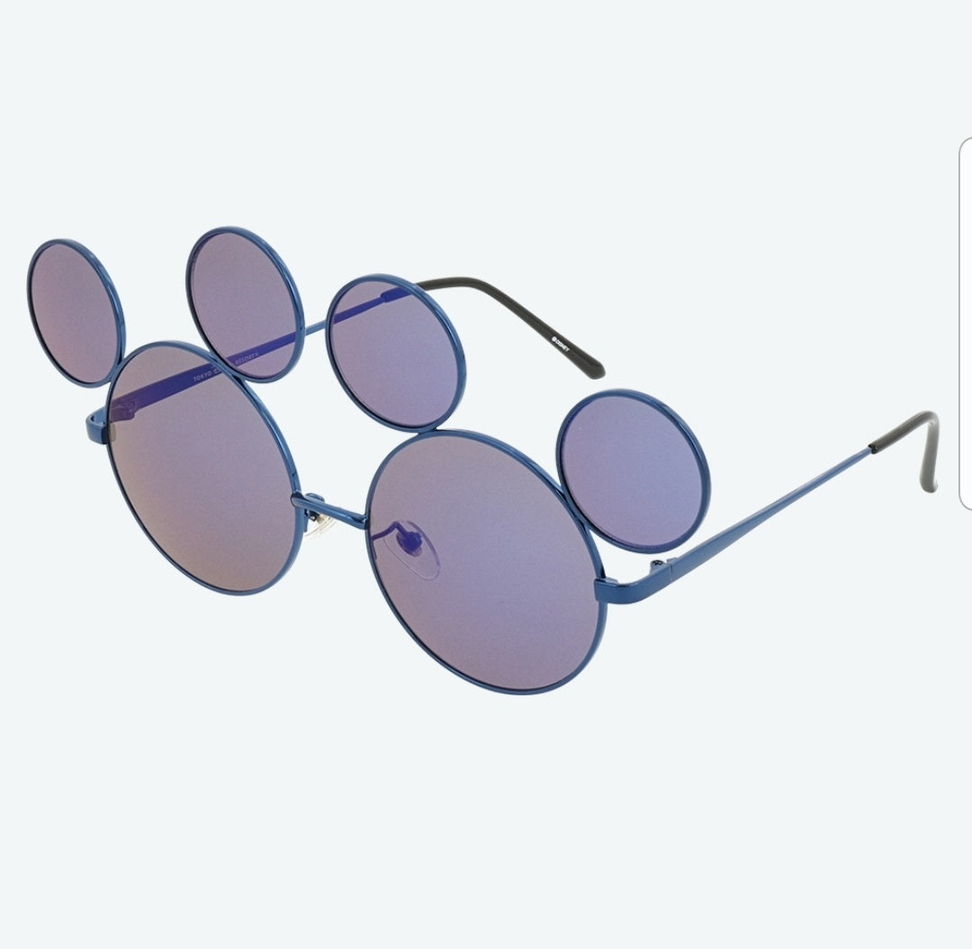 Lunettes Adultes metal bleu