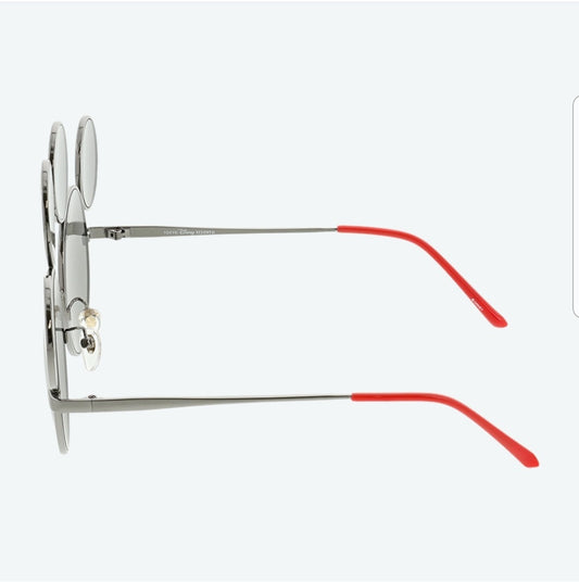 Lunettes Adultes Metal grise /Branches rouge