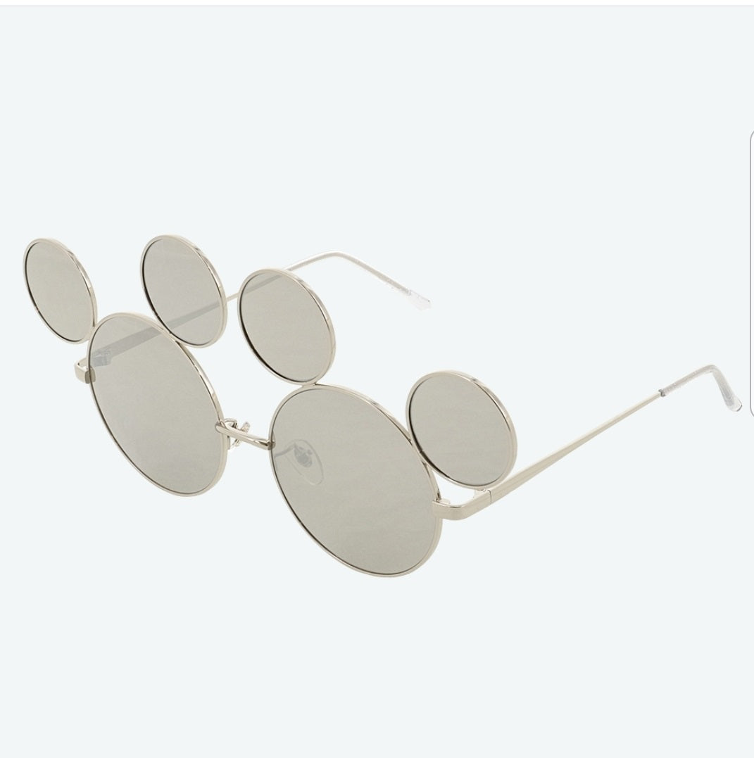 Lunettes Adultes metal effet miroirs