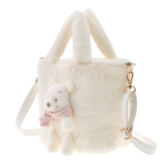 Sac peluche winnie l ourson winter