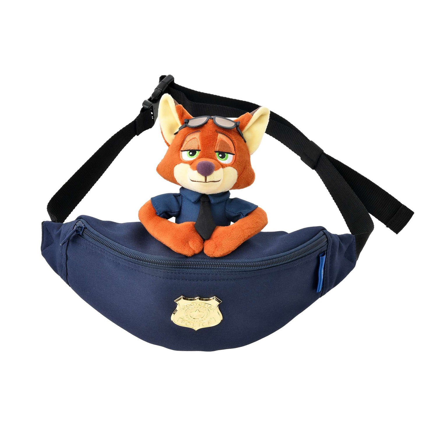 Sac banane peluche nick zootopie
