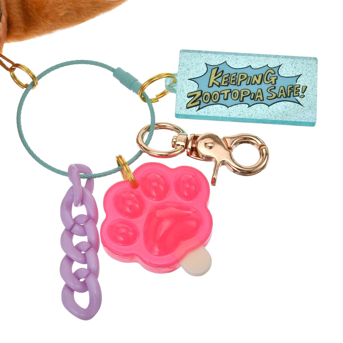 Porte clé peluche nick