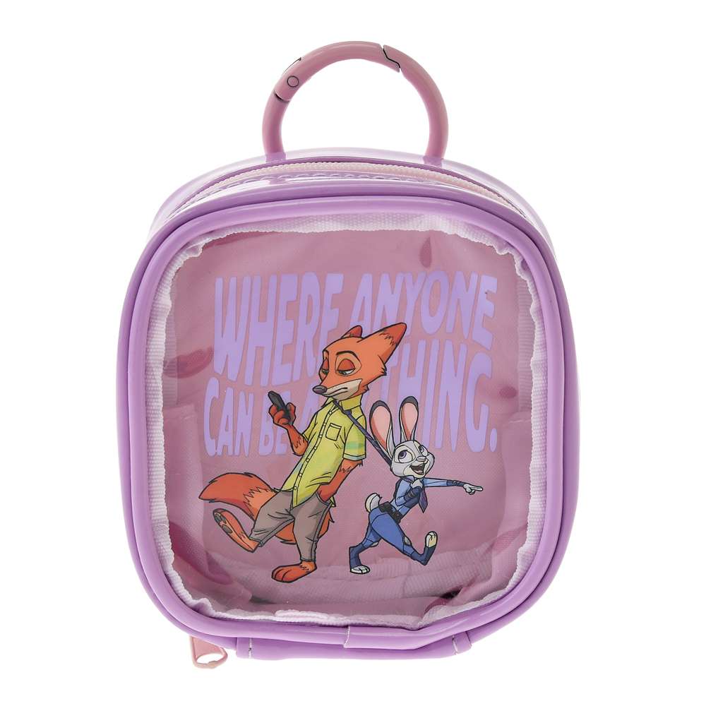 Pochette avec mousqueton zootopie