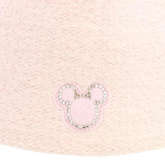 Chapeau mickey rose strass
