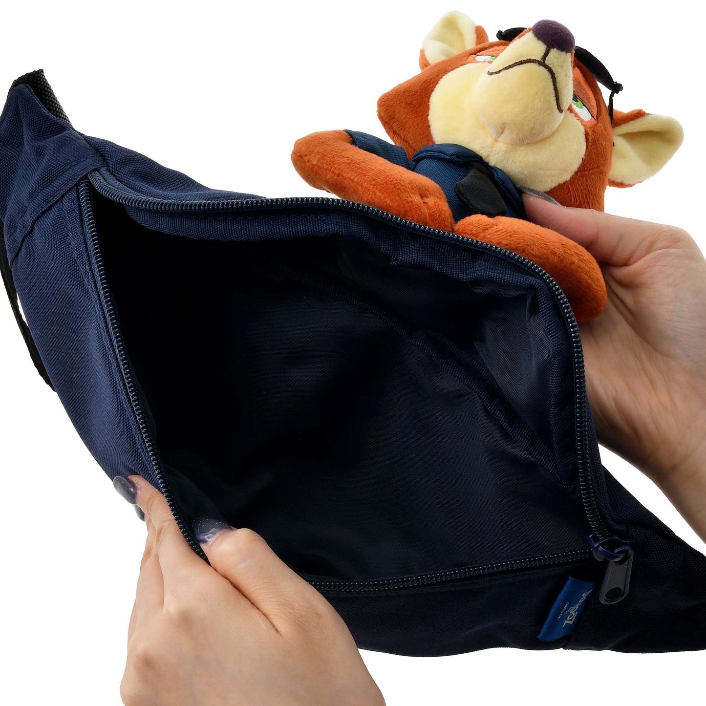 Sac banane peluche nick zootopie