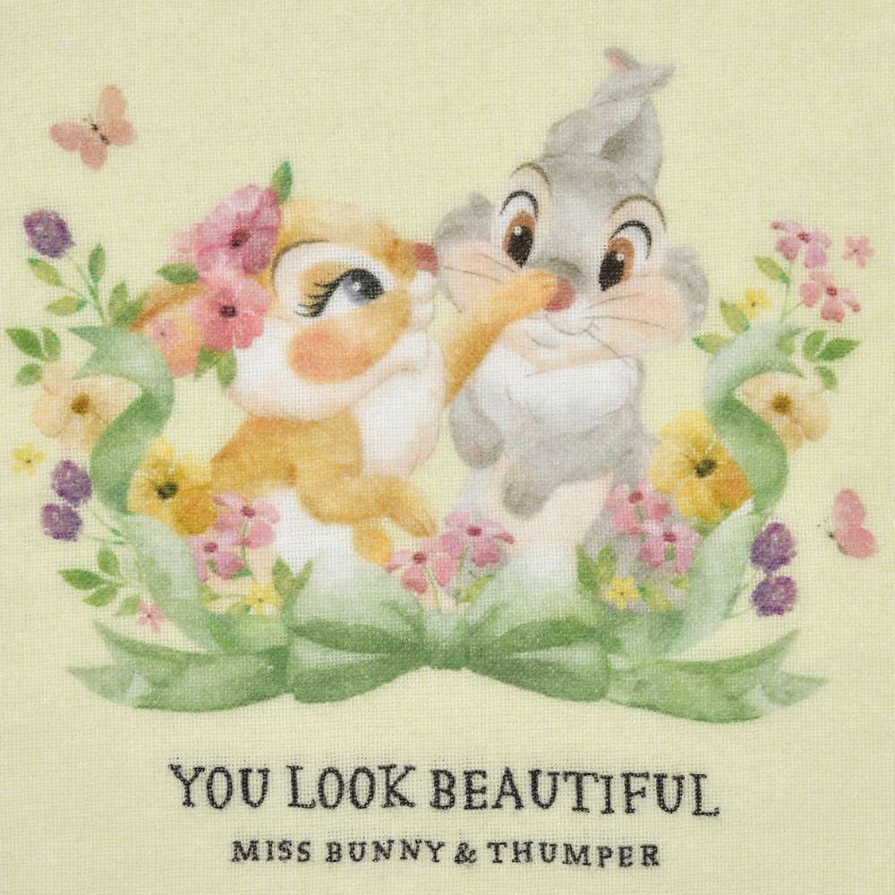 Serviette miss bunny et panpan
