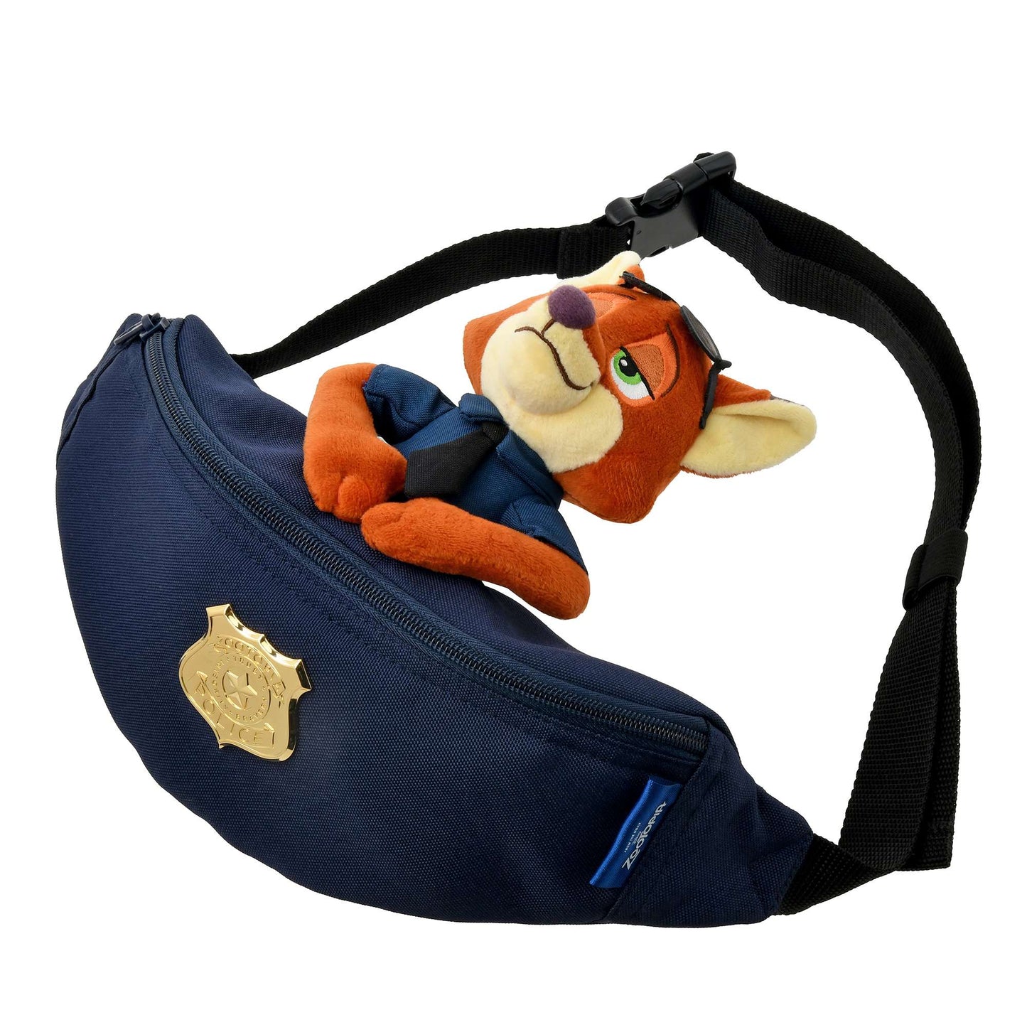 Sac banane peluche nick zootopie