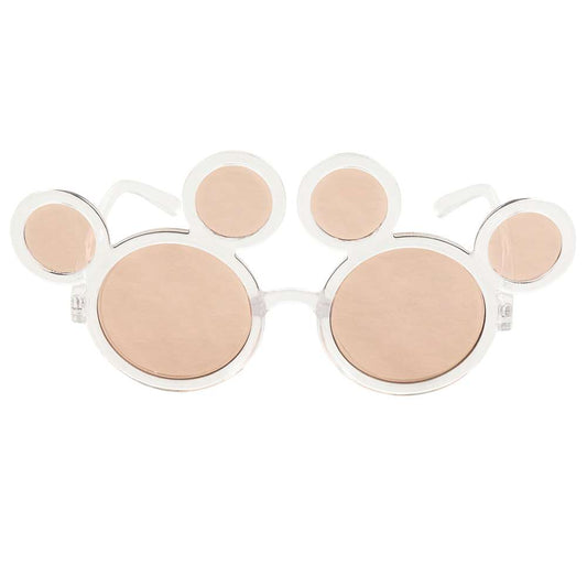 Lunettes blanche plastique adulte