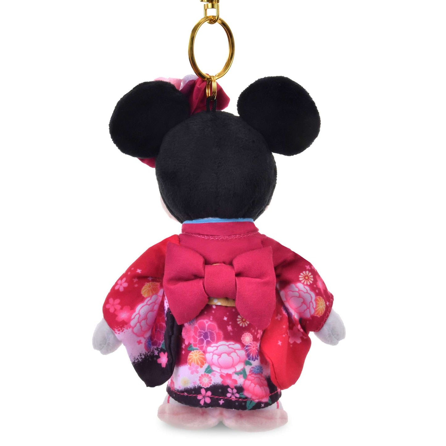 Porte cles peluche minnie kimono