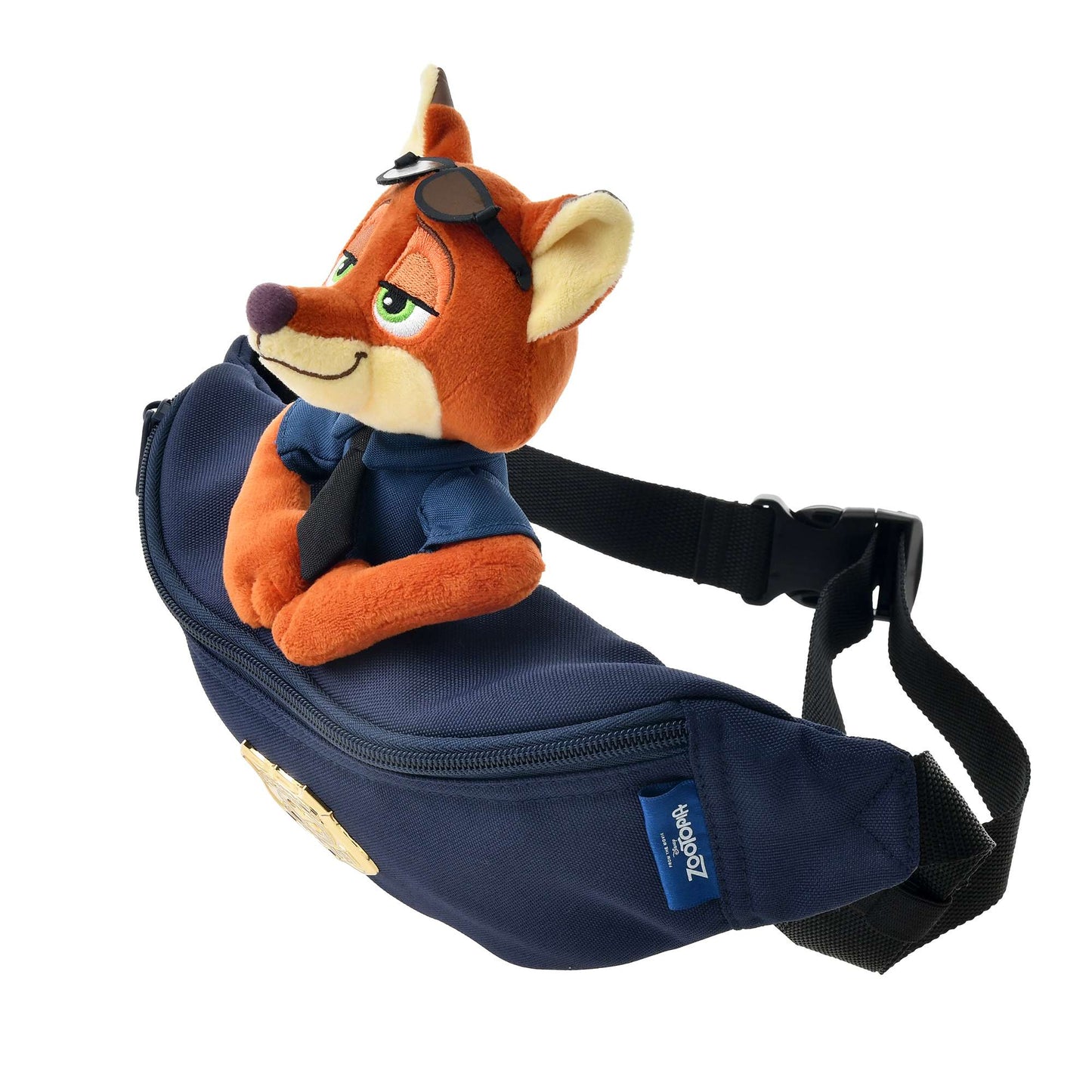 Sac banane peluche nick zootopie