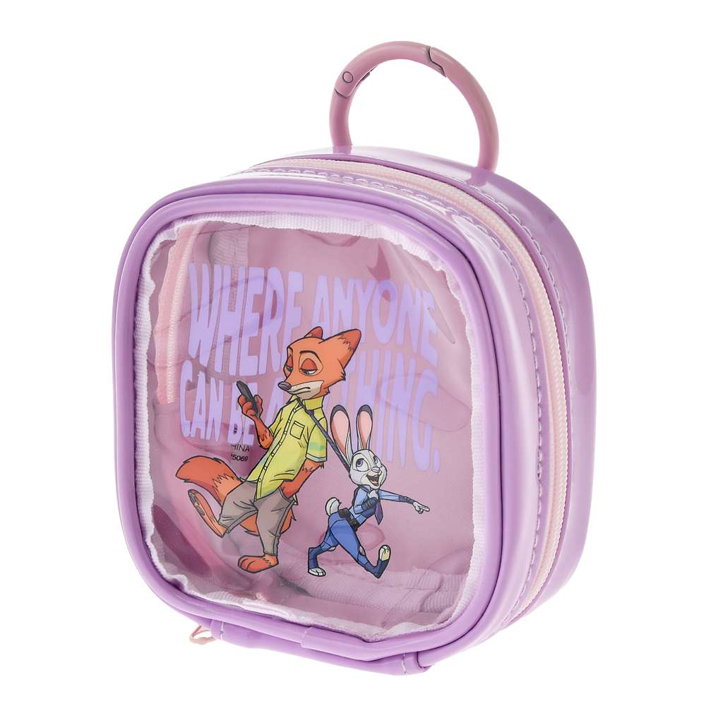 Pochette avec mousqueton zootopie