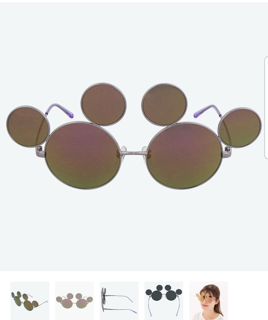 Lunettes Miroir coloré