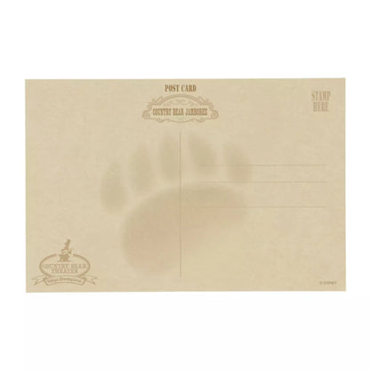 lot de 11 cartes postale the country bears tokyo disney resort