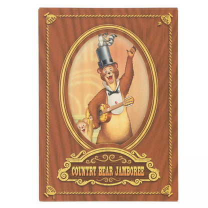 lot de 11 cartes postale the country bears tokyo disney resort