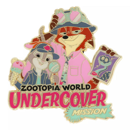 pins zootopia world undercover mission tokyo disney resort
