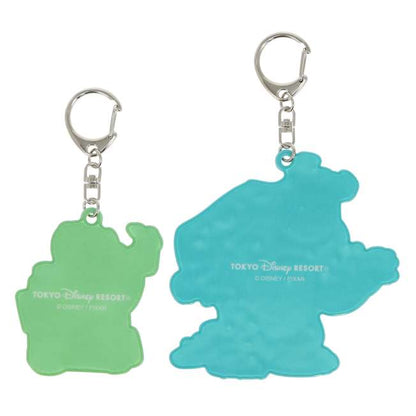 lot de 2 porte clés sully et mike tokyo disney resort