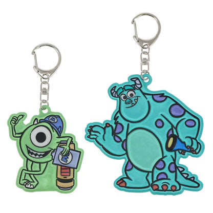 lot de 2 porte clés sully et mike tokyo disney resort