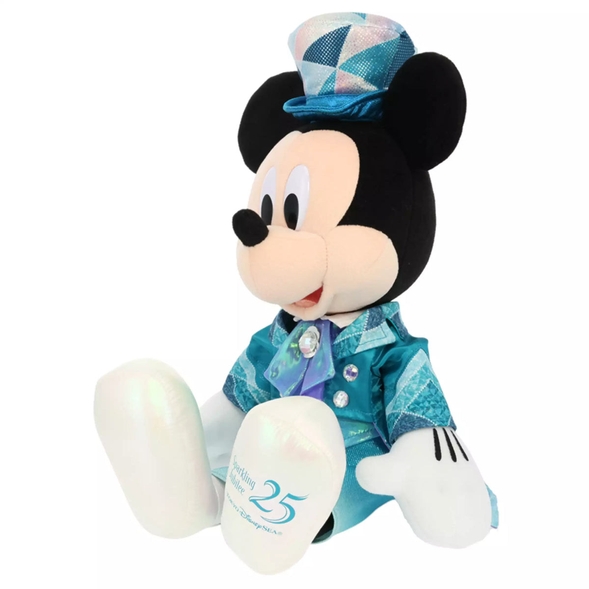 Peluche mickey mouse  , édition spéciale 25e anniversaire de Tokyo DisneySea