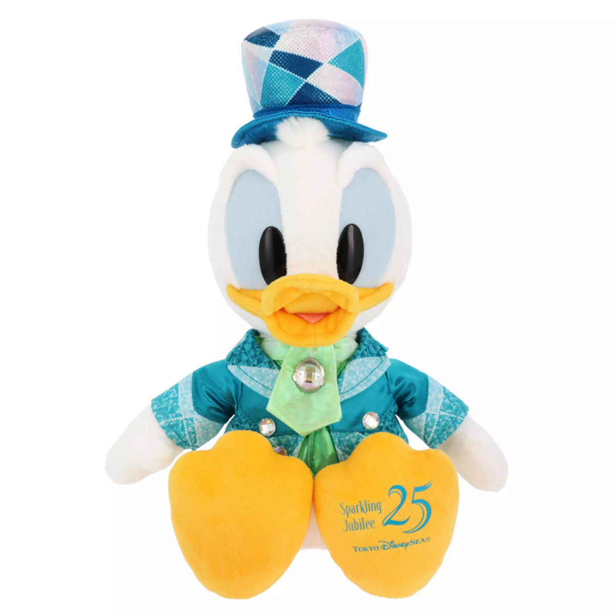 Peluche Donald Duck , édition spéciale 25e anniversaire de Tokyo DisneySea