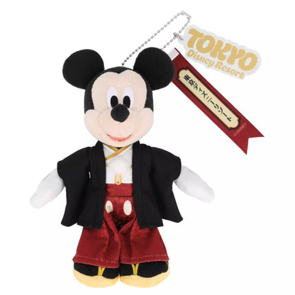 porte cles peluche mickey  yukata tokyo disney resort