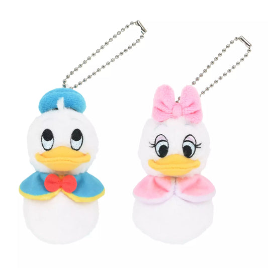 lot de 2 portes cles peluches donald duck et daisy tokyo disney resort