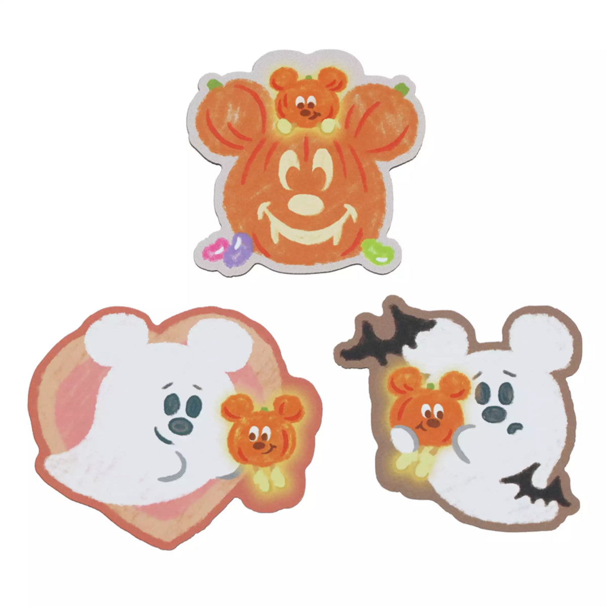 3 aimants ghost halloween 2026 tokyo disney resort