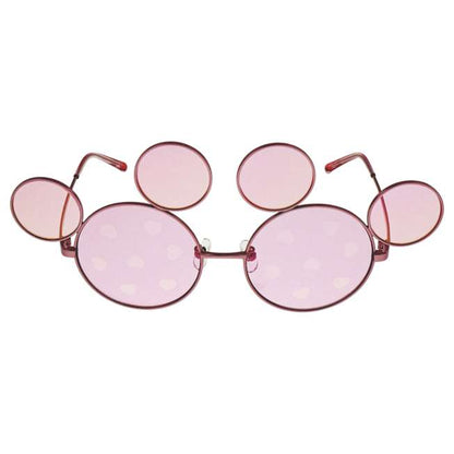 Lunettes mickey rose avec coeur