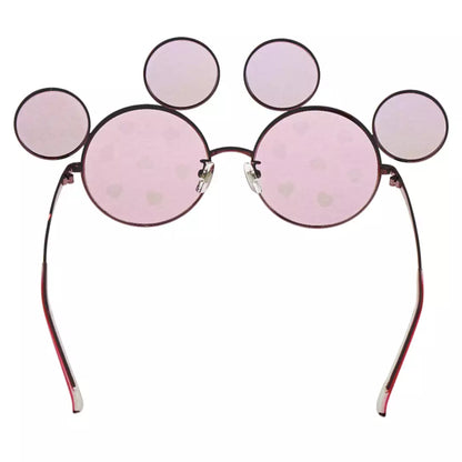 Lunettes mickey rose avec coeur