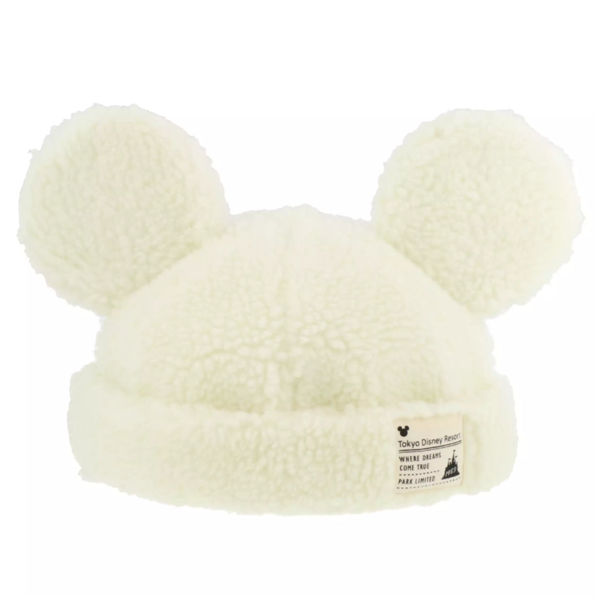 bonnet mickey écru moumoute tokyo disney resort