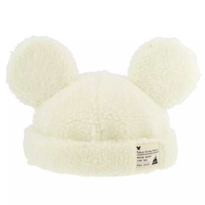 bonnet mickey écru moumoute tokyo disney resort
