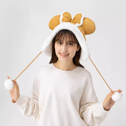 chapeau d' hiver minnie marron tokyo disney resort