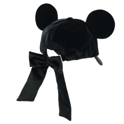 casquette signature mickey en velours noir tokyo disney resort