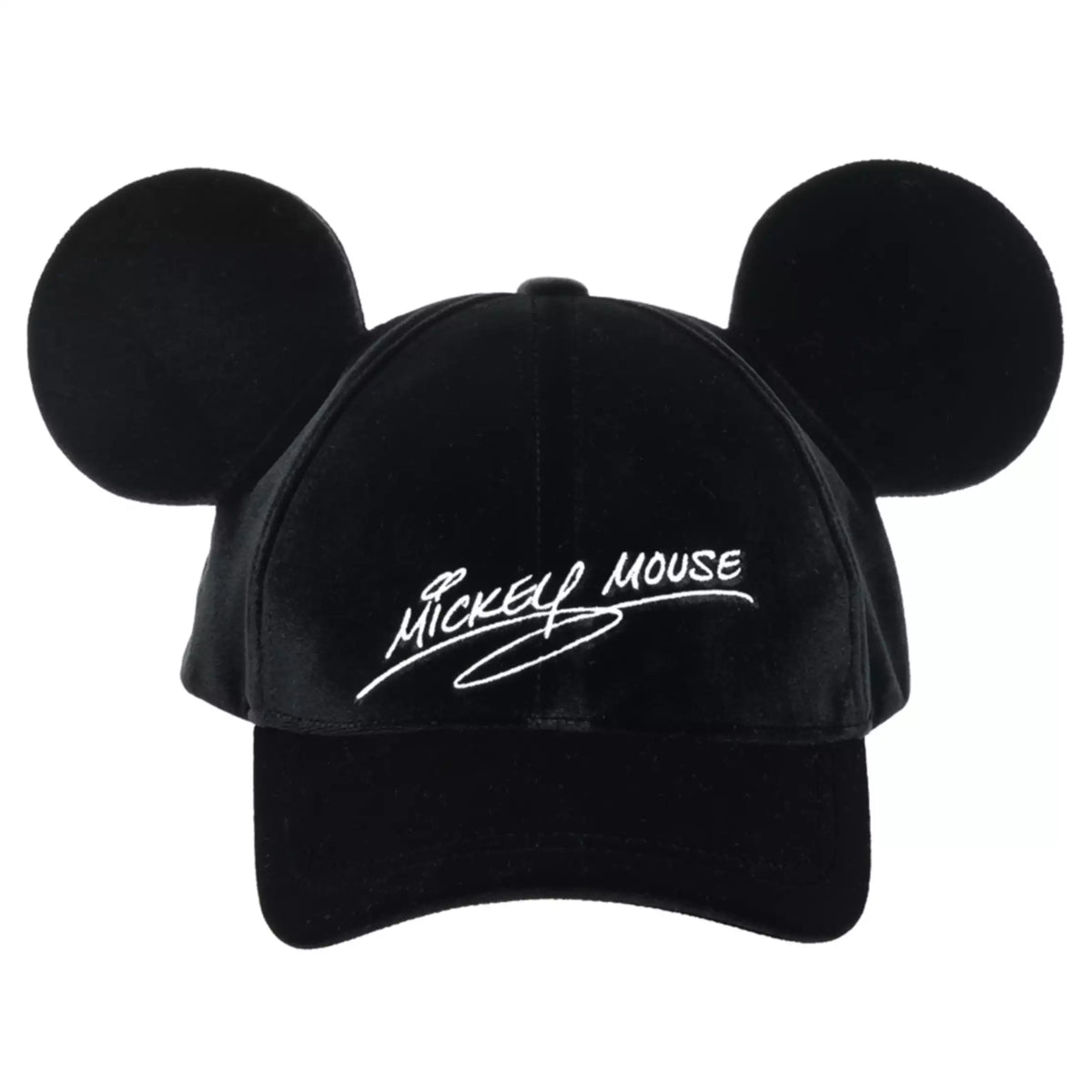 casquette signature mickey en velours noir tokyo disney resort