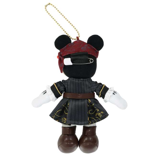 porte cle peluche mickey pirate des caraibes tokyo disney resort