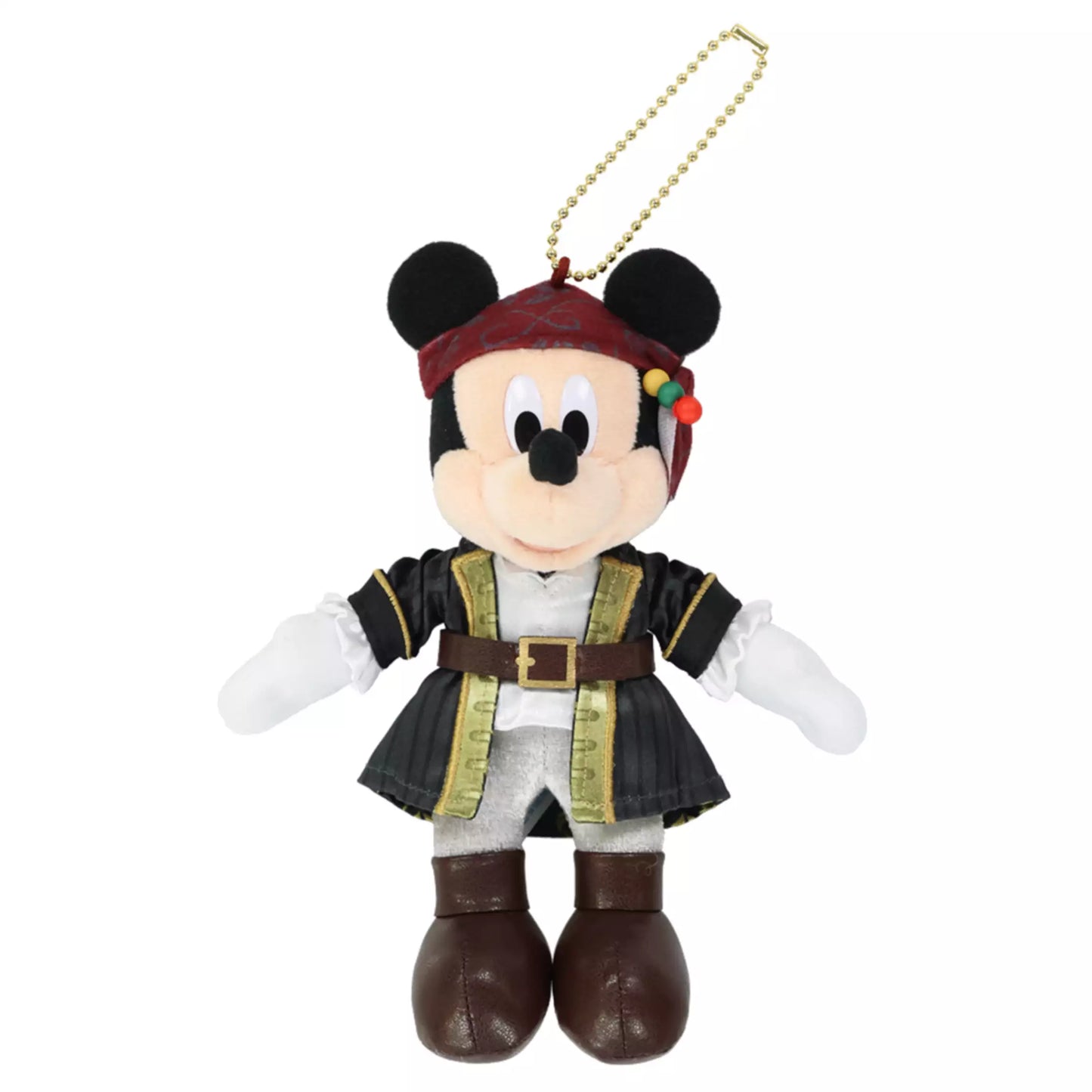 porte cle peluche mickey pirate des caraibes tokyo disney resort