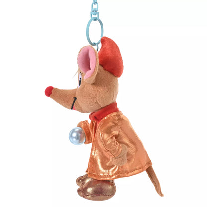 Porte clés peluche jaq cendrillon disney store japon