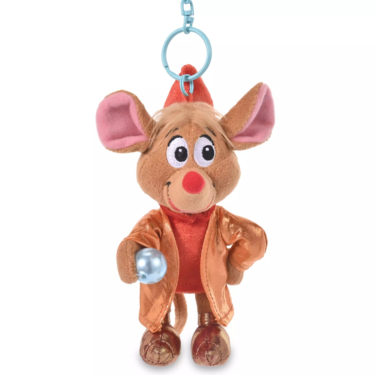 Porte clés peluche jaq cendrillon disney store japon