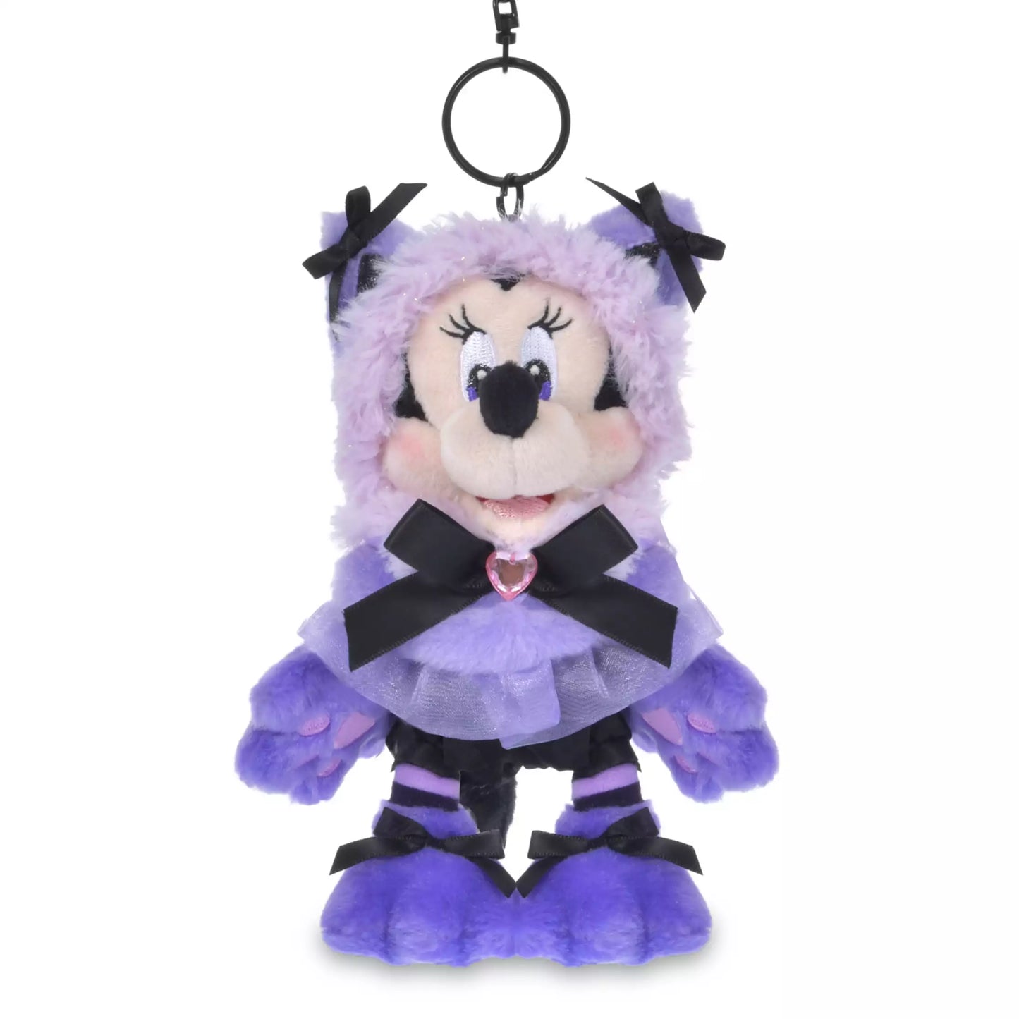porte cles peluche  cat minnie disney store japon