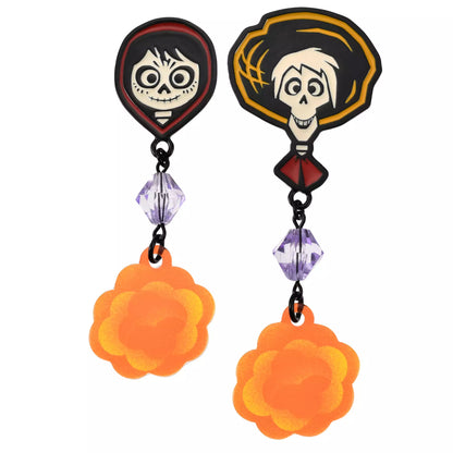 Boucles d'oreilles Miguel et Hector coco disney store japon