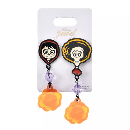 Boucles d'oreilles Miguel et Hector coco disney store japon