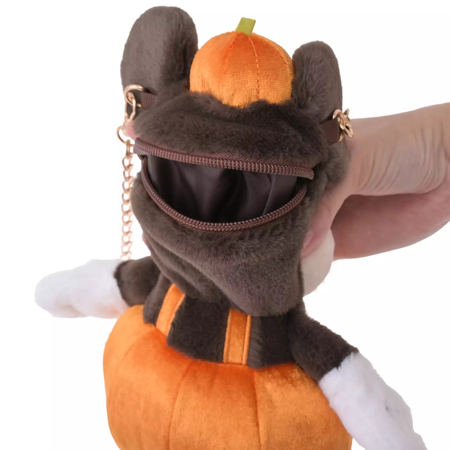 sac peluche mickey pumpkin halloween disney store japon