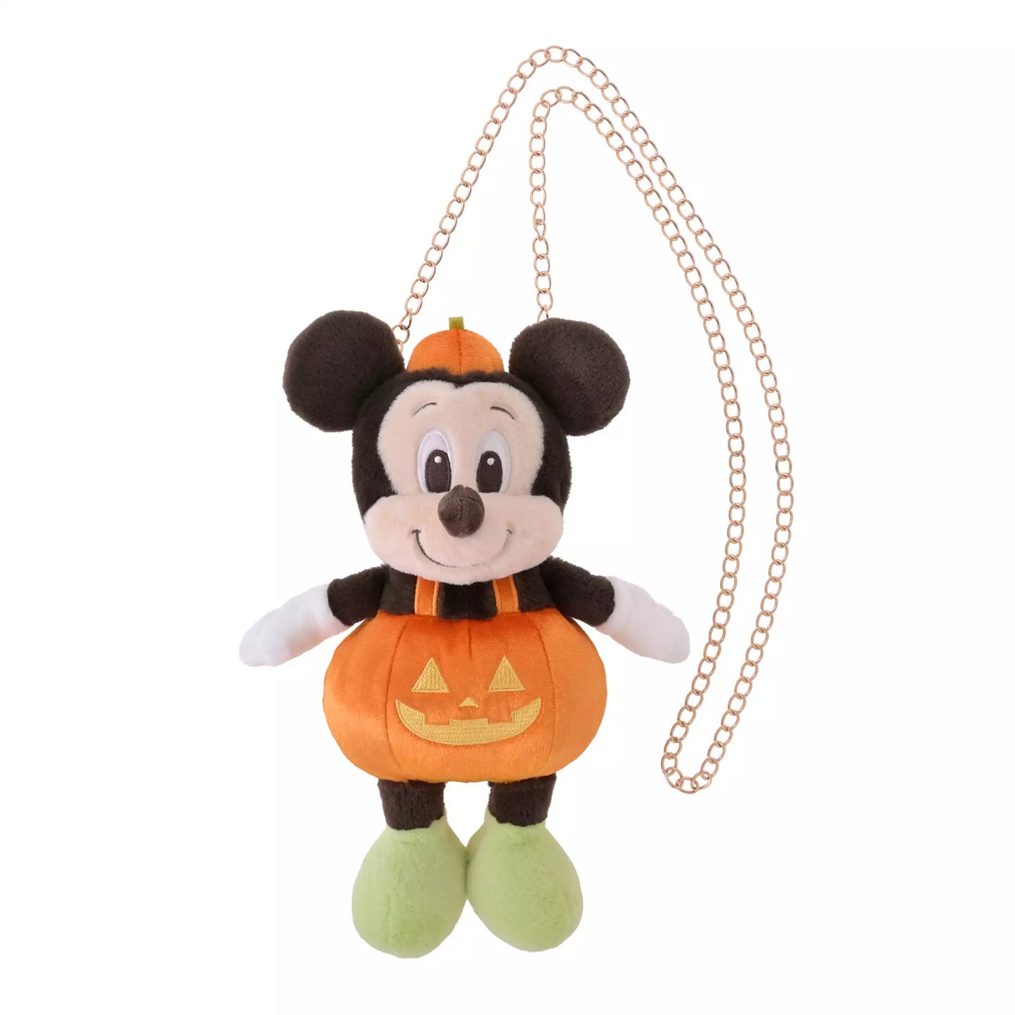 sac peluche mickey pumpkin halloween disney store japon