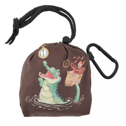 sac de courses croco tictac/avec pochette mousqueton peter pan disney store japon