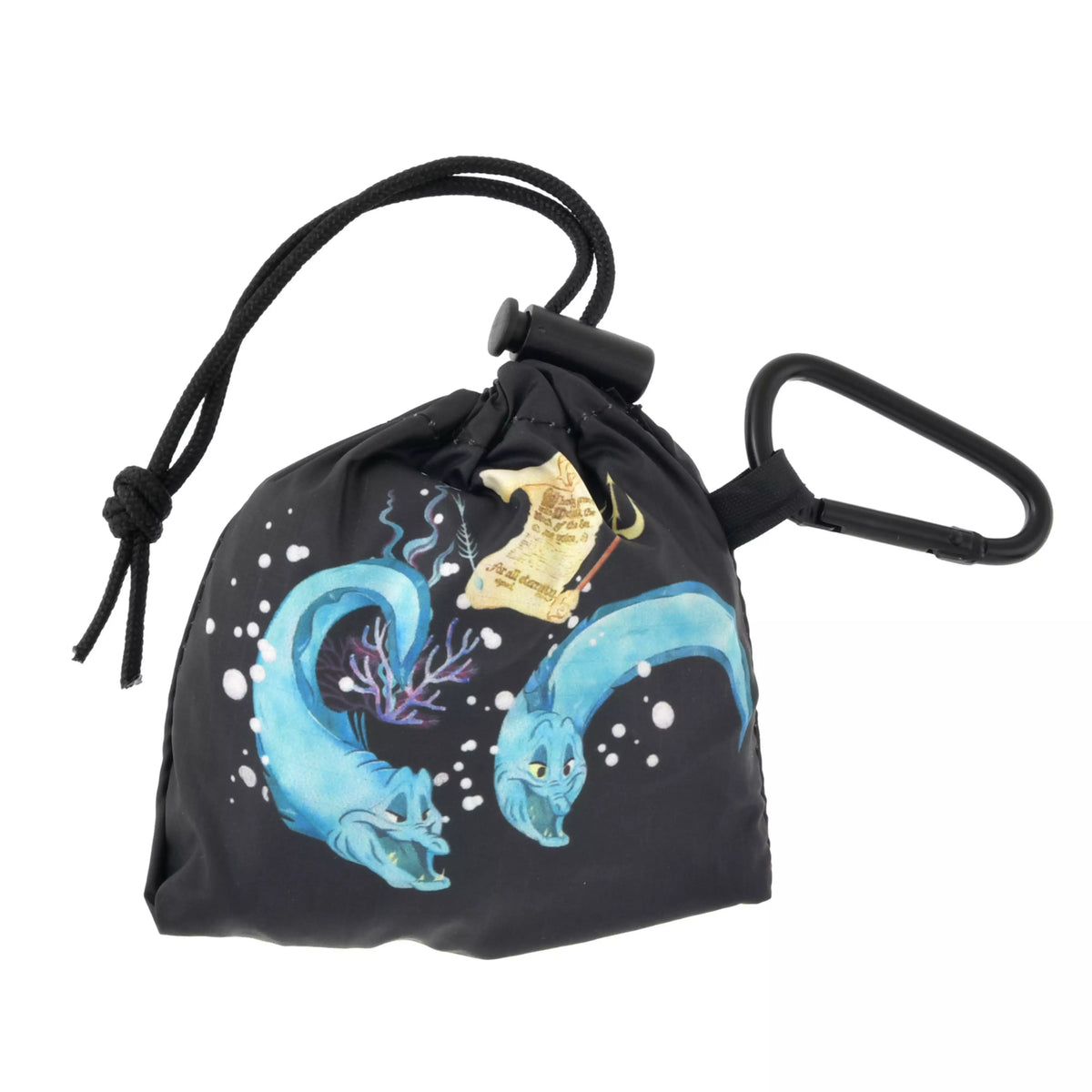 sac de courses flotsam jetsam/avec pochette mousqueton ariel disney store japon